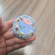 Sanrio 三麗鷗 Tuxedosam 山姆企鵝 森姆企鵝 Sam 刺繡襟章