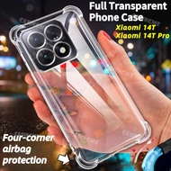 Xiaomi 15T 14TPro 2024 Airbag Clear Phone Case For  Xiaomi 14T 14 T T14 14TPro Xiaomi14T Pro 4G 5G 2