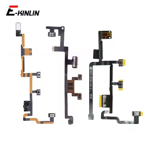 Power Switch Button Ribbon Volume Button Key On Off Flex Cable For iPad 5 6 7 8 Air Mini 1 2 3 4 5 1