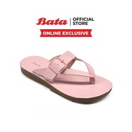 Online Exclusive Bata บาจา รองเท้าแตะลำลอง รองเท้าแฟชั่น ดีไซน์เก๋ สำหรับผู้หญิง รุ่น CAROL สีชมพู 5805045 สีดำ 5806045 สีน้ำเงิน 5809045