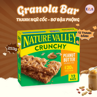Bánh Ngũ Cốc bơ đậu phộng Nature Valley Peanut Butter 253g