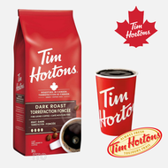 Tim Hortons - 【加拿大國民咖啡】Dark Roast 深焙研磨咖啡粉 (300g) 即沖即飲 快捷方便 | 醇厚濃郁不苦澀 | 加拿大原裝直送 #DoubleDouble #經典風味 #