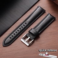 Genuine Leather Strap for Fossil Watch FS5061 FS5237 ME3052 3054 22mm Quick Release Bracelet Mens Wa