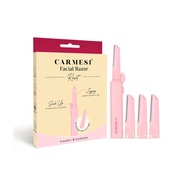 Carmesi Face Razor Reset - 1 Face Razor & 3 Cartridges Reusable & Travel-Friendly