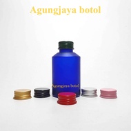 GD 100 Glass Bottle ML Frostedbiru Screw Cap Glass Bottle/ Cosmetic Glass Bottle/ Essential Oil Bott