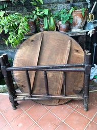 古董檜木獨板老圓桌（2）