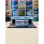 Mini GT No 390 Porsche 911 (992) GT3 GT Silver Metallic