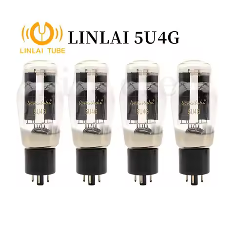Fire Crew LINLAI 5U4G Vacuum Tube Audio Valve Replaces 274B 5Z3P 5AR4 5Z3P 5Z4P GZ34 Tube Amplifier 