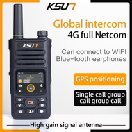 KSUN X-TFSl ZL10 4G LTE gps Network Radio Zello Walkie Talkie Phone 4800mAh Battery Ham POC Radio