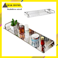RAK HOME ชั้นวางของสแตนเลสแท้ ชั้นวางของติดผนัง ชั้นวางของในห้องน้ำ ชั้นวางของในห้องครัว ชั้นวางของห
