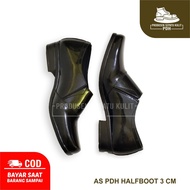 JA6 New Products - POLWAN Shoes PDH PDL SECURITY PANTOFEL Women / HALFBOOT BOOTS Shoes 3CM Black