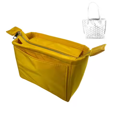 For Goyard Anjou Mini pm mm Purse Organizer Insert Nylon Inner Liner Bag Organizer Handbag Shaper Fi