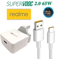 OPPO Realme 11 10 9 8 7 Pro GT NEO X50 C55 C50 C35 C21 C25 SUPER VOOC 65W Type-C Charger SuperVOOC F