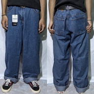 Celana Panjang Longpants Jeans Indio Nine Baggy Loose Fit Blue Washed Original BNWT