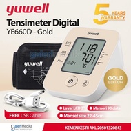 Tensimeter Digital Yuwell Ye-660D Tensi Digital Alat Cek Tekanan Darah