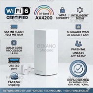 Starhub Linksys Velop WiFi 6 MESH Router MX4200 AX4200 Tri-Band WIFI Router [Refurbished] WIFI MESH 