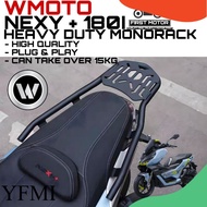 MONORACK WMOTO NEXY180I NEXY 180 I NEXY 180I HEAVY DUTY MONORACK RACK ACCESSORIES ACCESSORY MODIFIED