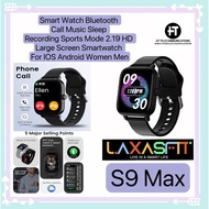 Smart Watch S9 Max Bluetooth Call Music Sleep Recording Sports Mode 2.19 HD Large Screen Smartwatch For IOS Android