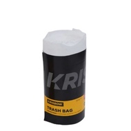 Krisbow Trash Bag with 20-Liter DrawstringTALI Set of 65 Pcs - White