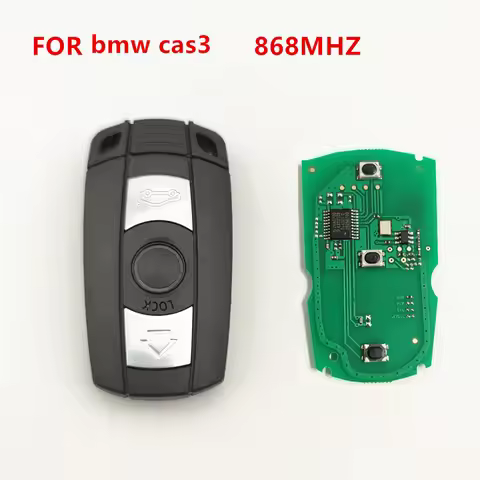 Remote Car Key For CAS3 System BMW 1/3/5/7 Series X5 X6 E60 E61 E70 E71 E87 E90 Z4 KR55WK491 868MHz