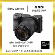 Sony (ILCE-6400) α6400 E-mount camera with APS-C Sensor A6400 ALPHA6400 ALPHA A6400M A6400L