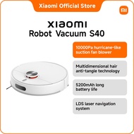Xiaomi Robot Vacuum S40/S20 | 10000Pa suction fan blower, 5200mAh long battery life, hair anti-tangl