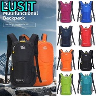 LUSIT Mountaineering Bag, Large Capacity Waterproof Hiking Backpack,  36-55L Casual Multifunctional 