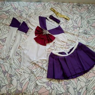美少女戰士緊身衣風格水手土星角色扮演服裝