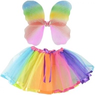 Butterfly wing set color | Butterfly wings | Butterfly wing rainbow skirt | Skirt wings set