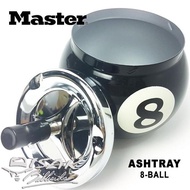 Ball Ashtray-8 - Billiard Ashtray 8-Ball - Billiard Gift