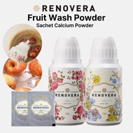 [RENOVERA] Sachet Calcium Powder / Fruit Wash / Natural Ingredients / Vegetable Wash (150g/1.5g)