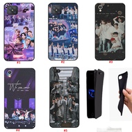 BTS cellphone case for OPPO A92 A72 A52 X2 Pro A12 A92S A12E A53 A32 A73 A93 F12 Black TPU soft silicone phone case