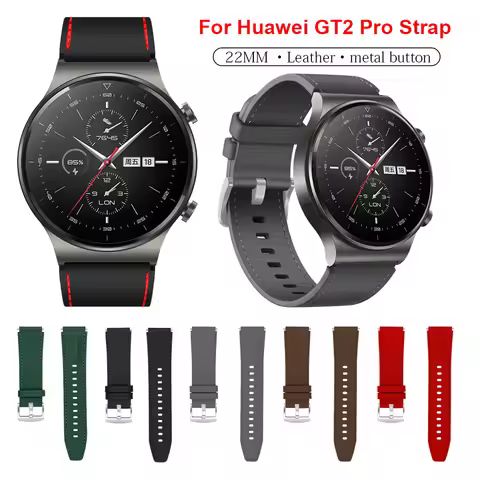 Original Leather Strap For Huawei Watch GT 2 Pro Band Replacement Wristband Smart Bracelet For Huawe