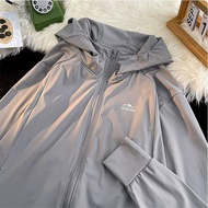 💟Taiwan Shipment💟 Ice Silk Sunscreen Clothing Sunscreen Jacket Women Sunscreen Thin Jacket Ice Silk 