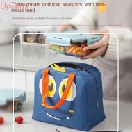 UPSTOP Cartoon Lunch Bag, Dinner Container Handbags Lunch Box Accessories Insulated Lunch Box Bags,  Thermal Bag Portable Tote Food Small Cooler Bag