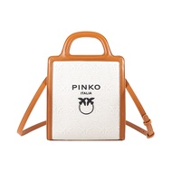 PINKO Ladies Classic Asuka Ring Logo Shoulder Bag 1P22MVY7V3