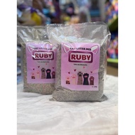 Ruby cat litter - Tofu mix Bentonite cat litter