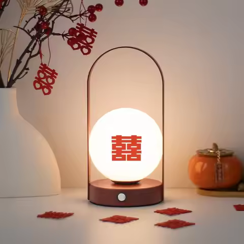 Metal Table Lamp for Living Room Besides Lamp-Creative LED Night Lights Bar Outdoor Decoration Light