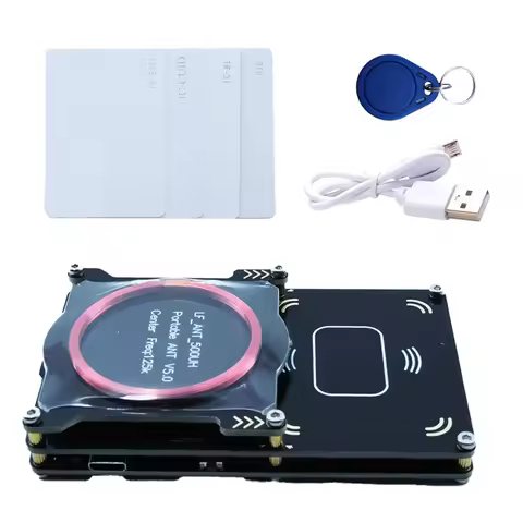 【NEW】Proxmark3 512M RFID Card Reader Burner Easy V5.0 RDV4 Memory IC ID Card Copier Duplicator Integ