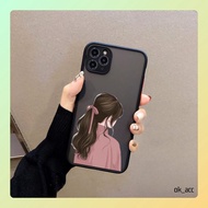 AA26 Girl Motif Case for Oppo Realme 2 Pro 3 5i 5s 7 7i 8 8i U1 U2 C1 C11 2021 C12 C15 C17 C2 C20 C2