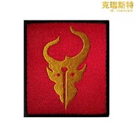 全刺繡魔術貼臂章惡魔獵手DEVGRU海豹六隊徽章布貼戰術修補程式士氣章