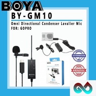 Boya BY-GM10 Omni Directional Condenser Lavalier Mic for GoPro Camera