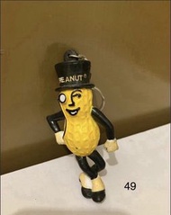 懷舊 鎖匙扣 紳士牌花生 Mr. Peanut （49）