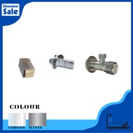 Angle Valve for bidet spray Chrome / stainless steel