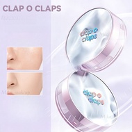 Clap o claps Loose pink purple 24-hour hold makeup oil control yellowing removal non drying non stic