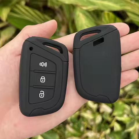 3 Buttons Silicone Car Fob Key Cover Case for JAC JIAYUE A5 X4 X7 IC5 IEV T50 S2 S3 S4 S5 S7 T8 Refi