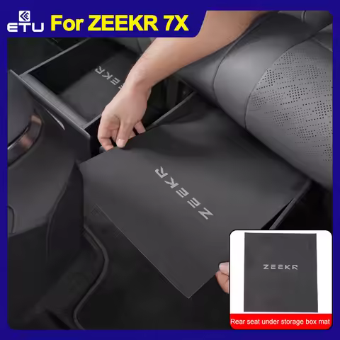 For Zeekr 7X Rear Seat Storage Box Pad Dust Protection Pad Interior Modification Special Accessories
