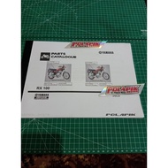 Yamaha RX 100 catalog parts Yamaha RX 100 catalog parts
