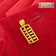 women style 916 GOLD ABACUS PENDANTS/LOKET SEMPOA EMAS 916