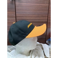 NE 9 Forty Black Orange 2 Tone Mclaren Cap Snapback Adjustable